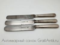 Купить Серебряные " Столовые ножи " 3шт. Серебро 84пр