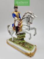Фарфоровая статуэтка "Маршал EXELMANS на коне" серия "Маршалы Армии Наполеона" Германия