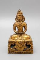 Купить Будда Амитаюс 19 см - Древняя статуэтка 19 века - Китай