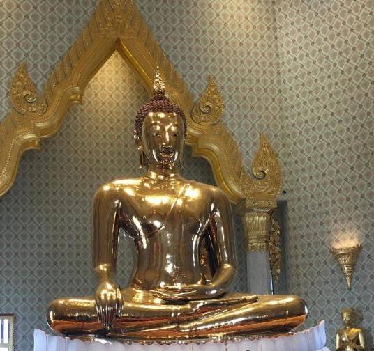 Золотые статуэтки Будды скупка фото