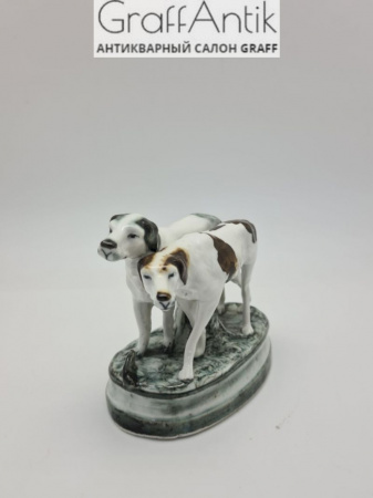 Купить Фарфоровая статуэтка "Собаки" Германия