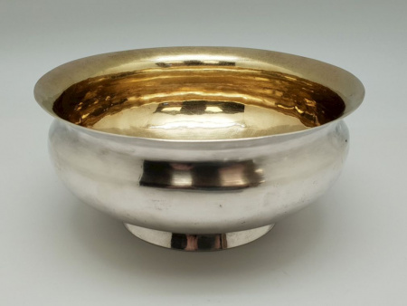 Серебряная " Чаша, Капельник " 1820 год. Позолота. Серебро 84 пробы
