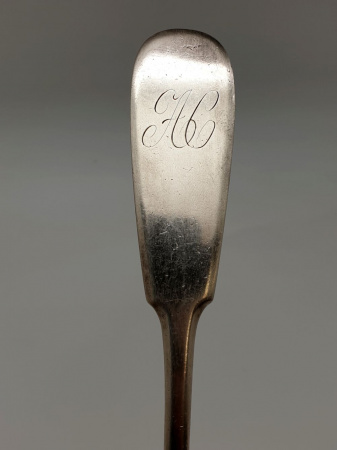 Старинный серебряный "Половник" Серебро 84 пробы 1893 год