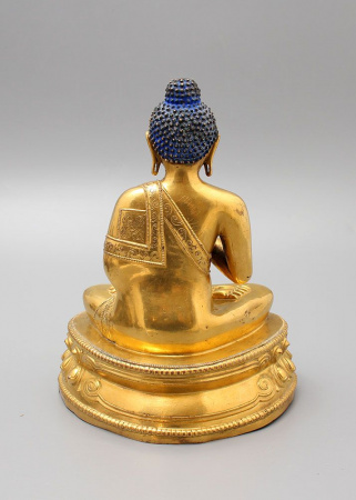 Будда Подмасавхава 23 см - Старинная настольная статуэтка 19 века