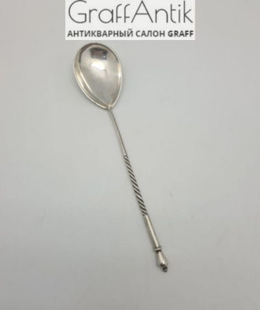 Серебряная ложка для мёда "Кавказъ"