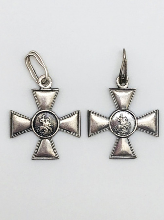 Комплект знаков Ордена Святого Георгия 1,2,3 и 4 степени. Золото 600 пробы, серебро