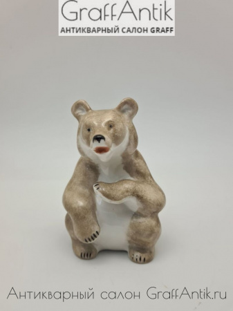 Купить Фарфоровая статуэтка "Медведь " Вербилки