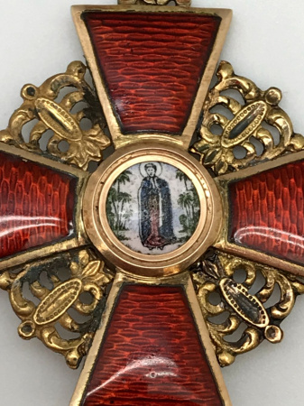 Орден Святой Анны 3 степени золото 56 пробы