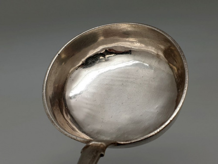 Старинный серебряный "Половник" Серебро 84 пробы 1893 год
