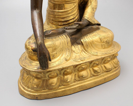Будда Нагараджи 33 см - Древняя скульптура 19 века