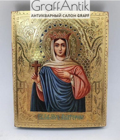 Икона "Святой Великомученица Екатерина"