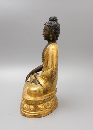 Будда Нагараджи 33 см - Древняя скульптура 19 века