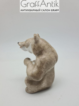 Купить Фарфоровая статуэтка "Медведь " Вербилки