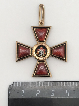 Орден Святого Владимира 4 степени золото 56 пробы