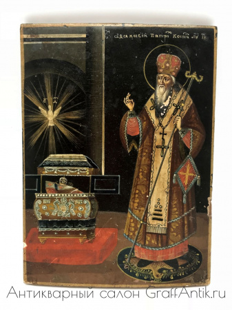 Икона «Свт.Афанасий, Патриарх Цареградский, Лубенский Чудотворец»