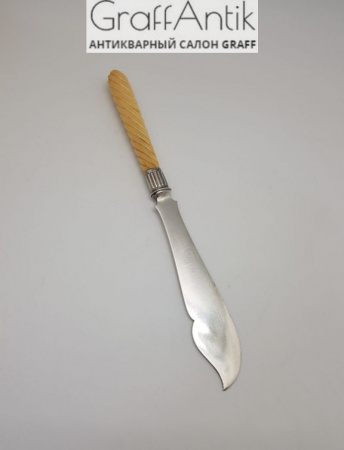 Серебряные ножи для рыбы Shanks & Co