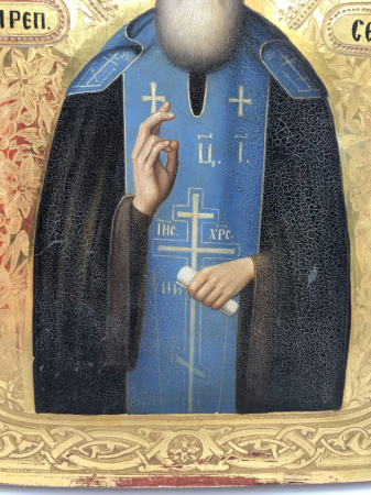 Икона Святой Преподобный Сергий
