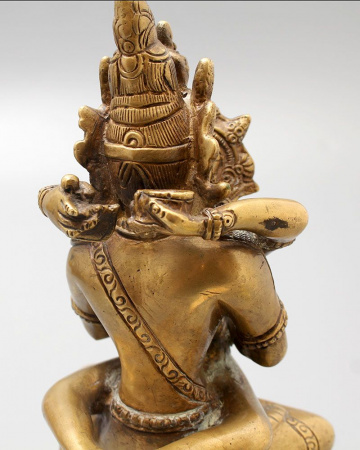 Будда в союзе Юб Ян - Старинная статуэтка 19 века - Китай