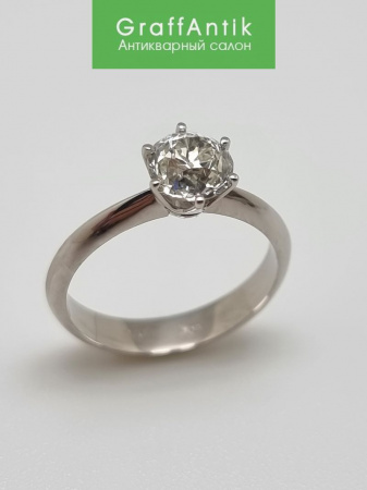 Золотое кольцо с бриллиантом, Россия