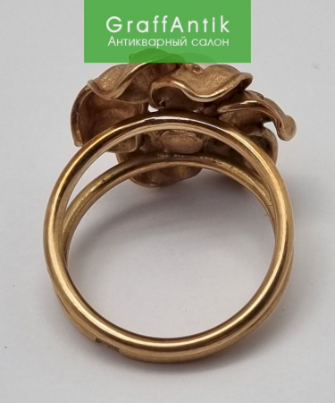 Золотое кольцо с жемчуженой