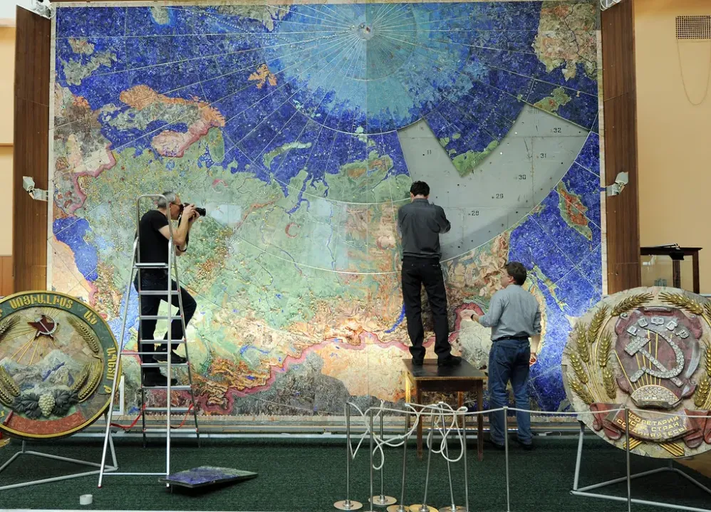 Реставрация карты СССР
