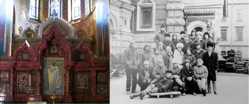 "Русские самоцветы" приняли участие в реставрации внутреннего убранства храма Спаса на Крови