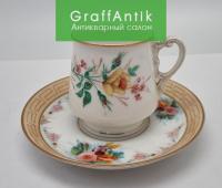 Фарфоровая чайная пара, Гарднер 19 век