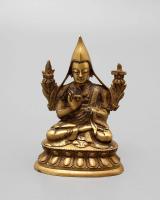 Купить Будда Цонкаппа 10.5 см - древняя восточная статуэтка 19 века - Китай